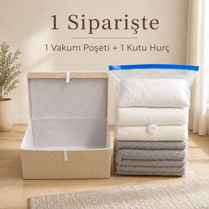 Kutu Hurç + Vakum Torbası Seti